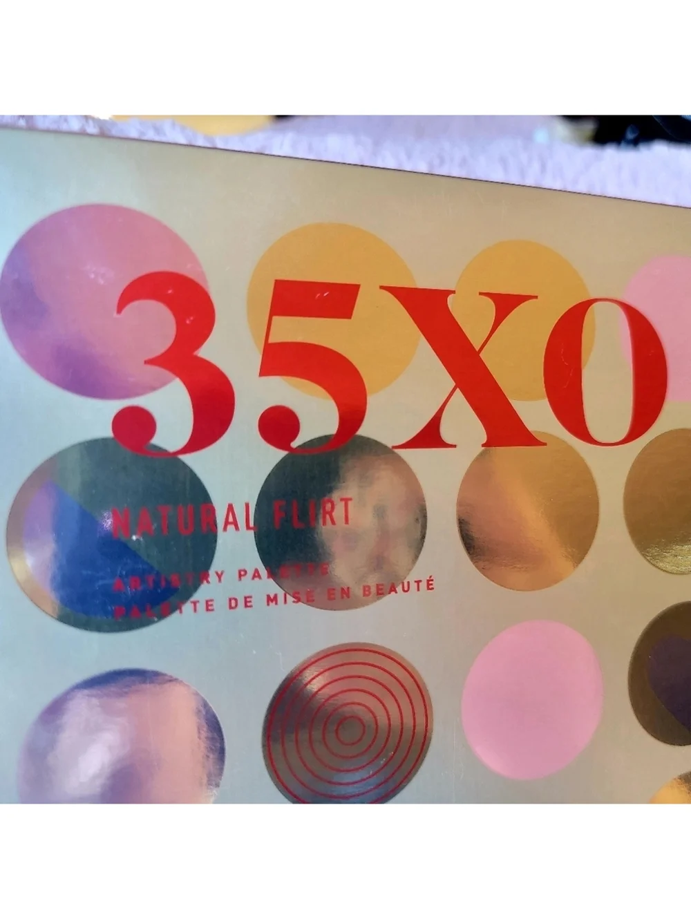 Morphe 35XO Natural Flirt Artistry Eyeshadow Palette Limited Edition 41g New